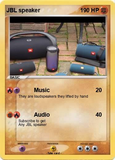 Pokemon JBL speaker