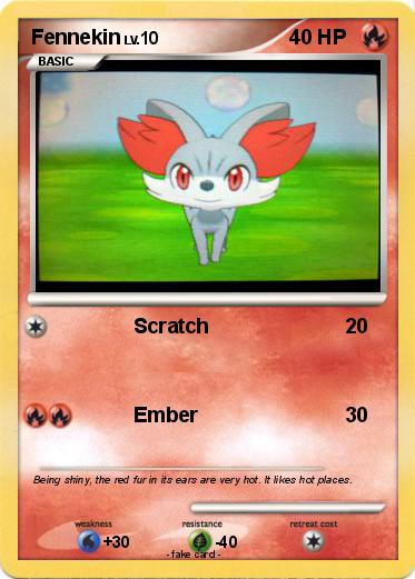 Pokemon Fennekin