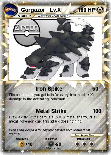 Pokemon Gorgazor   Lv.X