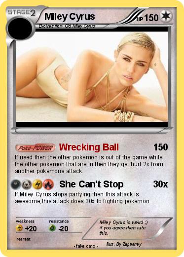 Pokemon Miley Cyrus
