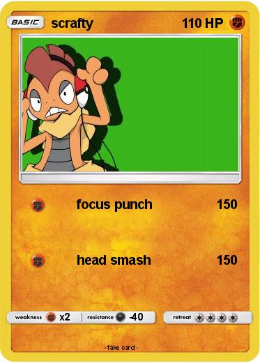Pokemon scrafty