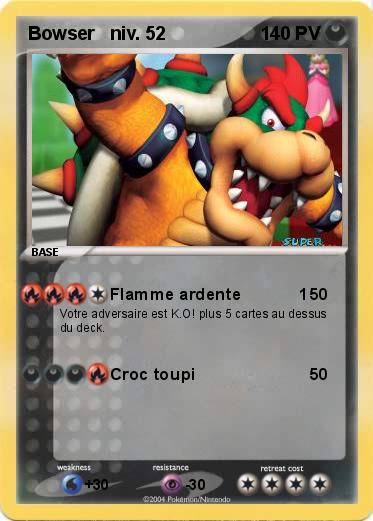 Pokemon Bowser   niv. 52