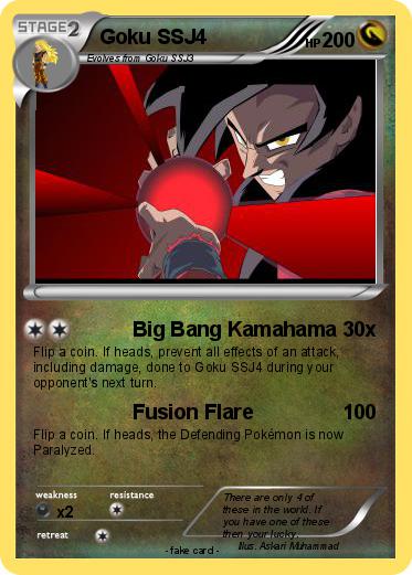 Pokemon Goku SSJ4