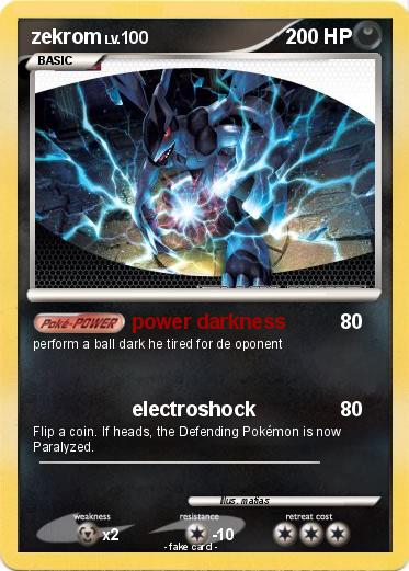 Pokemon zekrom