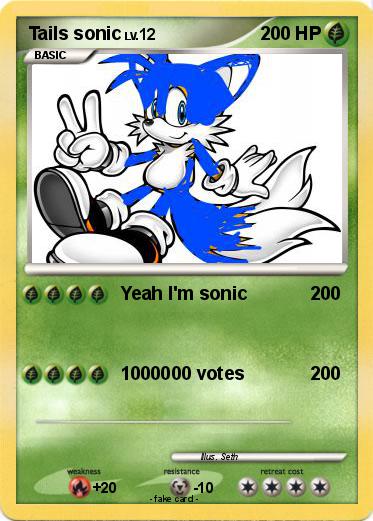 Pokemon Tails sonic