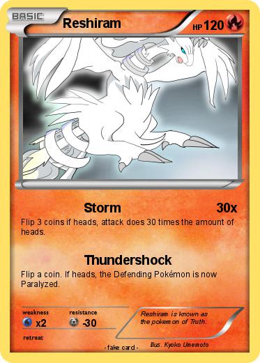 Pokemon Reshiram