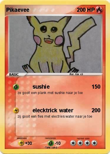 Pokemon Pikaevee