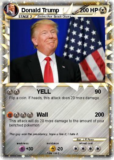 Pokemon Donald Trump