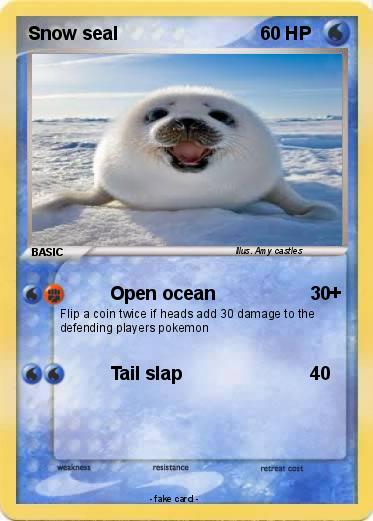 Pokemon Snow seal