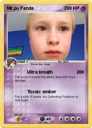 Pokemon Mr.pu Fanda