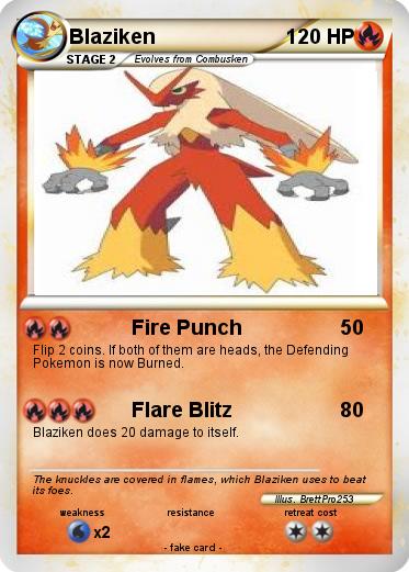 Pokemon Blaziken