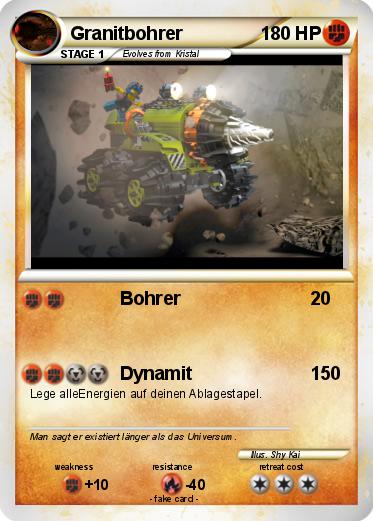 Pokemon Granitbohrer