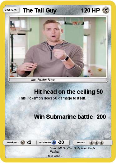 Pokemon The Tall Guy