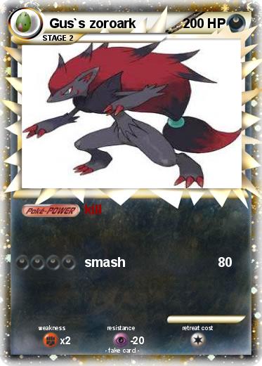 Pokemon Gus`s zoroark