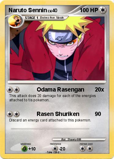 Pokemon Naruto Sennin