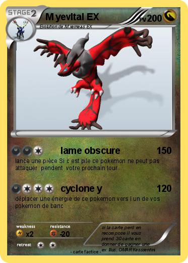 Pokemon M yevltal EX