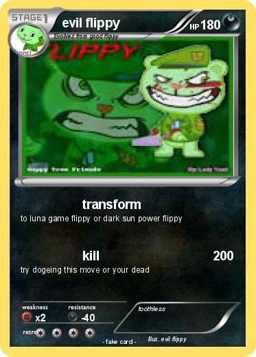 Pokemon evil flippy