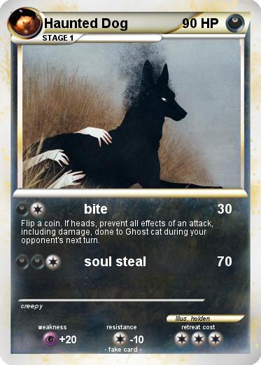 Pokemon Haunted Dog
