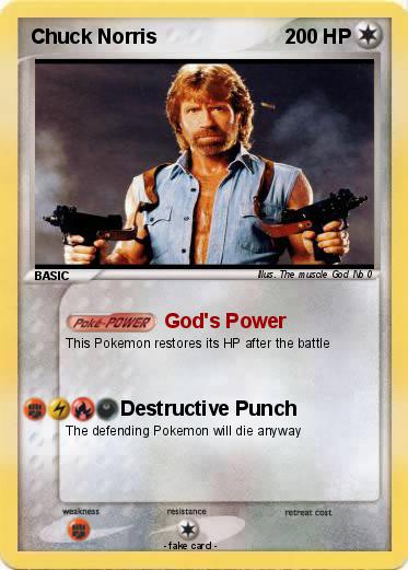 Pokemon Chuck Norris