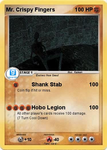 Pokemon Mr. Crispy Fingers