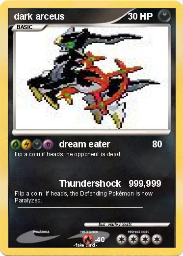 Pokemon dark arceus