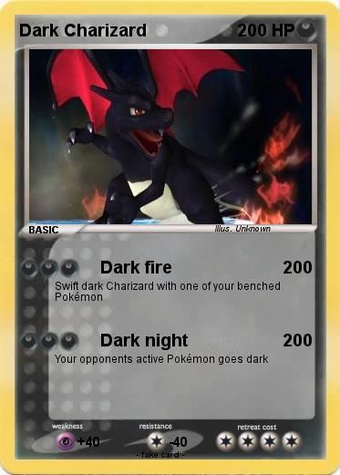 Pokemon Dark Charizard