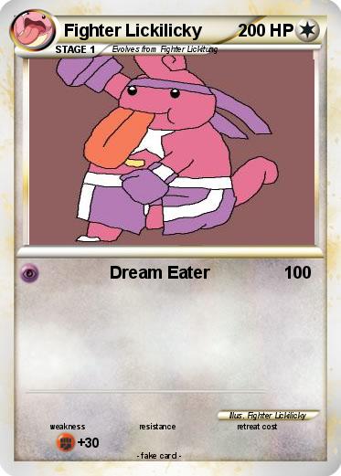 Pokemon Fighter Lickilicky