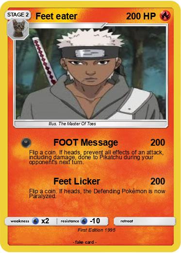Pokemon Feet eater