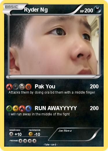 Pokemon Ryder Ng