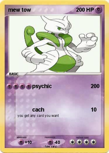 Pokemon mew tow