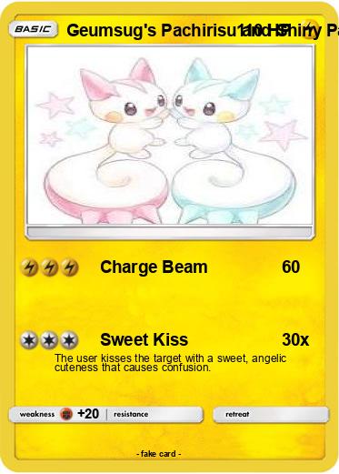 Pokemon Geumsug's Pachirisu and Shiny Pachirisu