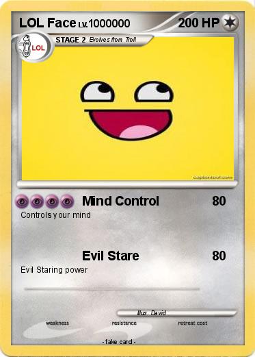 Pokemon LOL Face