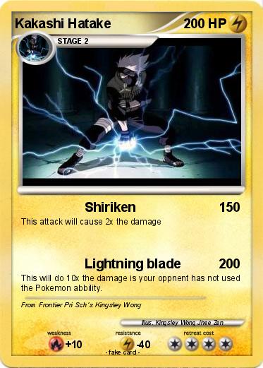 Pokemon Kakashi Hatake