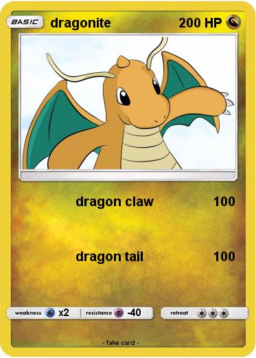 Pokemon dragonite
