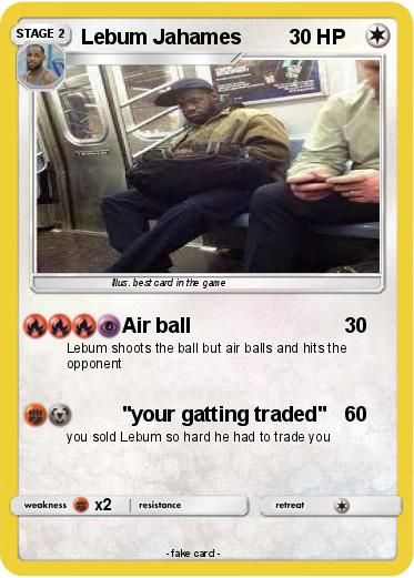 Pokemon Lebum Jahames