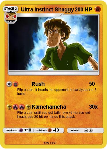 Pokemon Ultra Instinct Shaggy