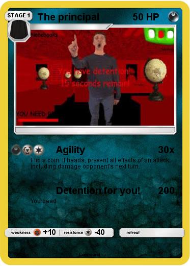 Pokemon The principal