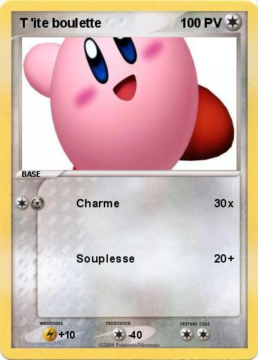 Pokemon T 'ite boulette