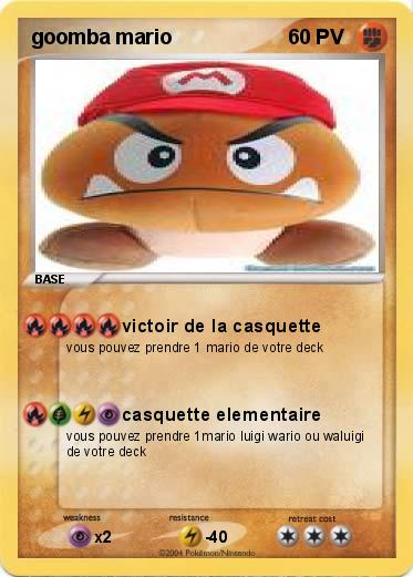 Pokemon goomba mario