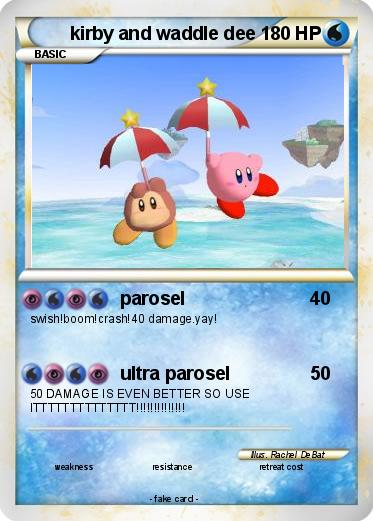 Pokemon kirby and waddle dee