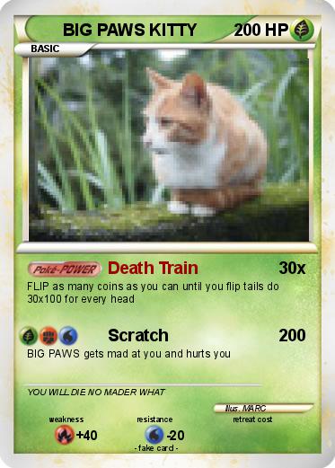 Pokemon BIG PAWS KITTY
