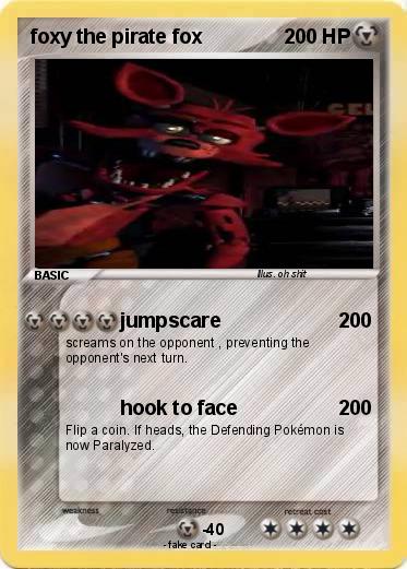 Pokemon foxy the pirate fox