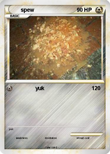 Pokemon spew