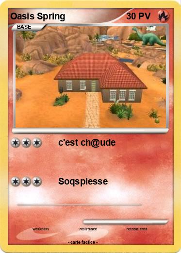 Pokemon Oasis Spring