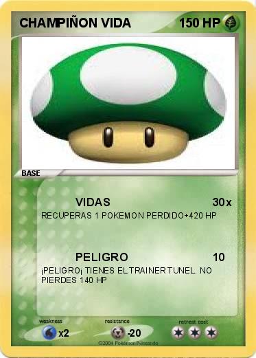 Pokemon CHAMPIÑON VIDA