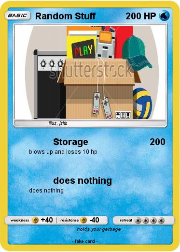 Pokemon Random Stuff