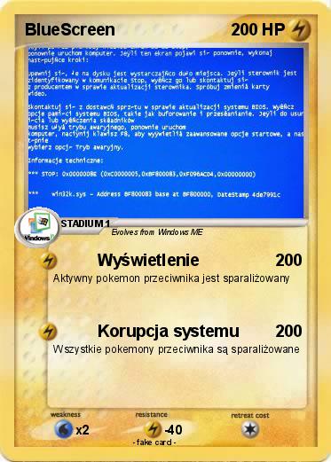 Pokemon BlueScreen