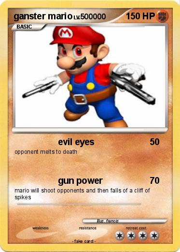 Pokemon ganster mario