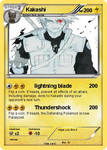 Pokemon Kakashi