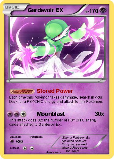 Pokemon Gardevoir EX